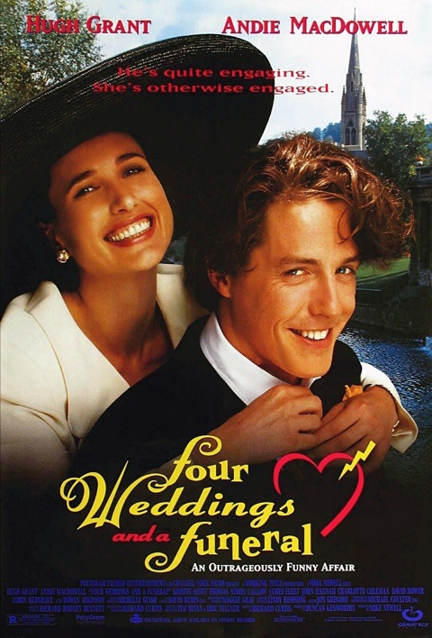 four weddings and a funeral one sheet